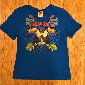 Farm Rio shirt with Toucan Print XS